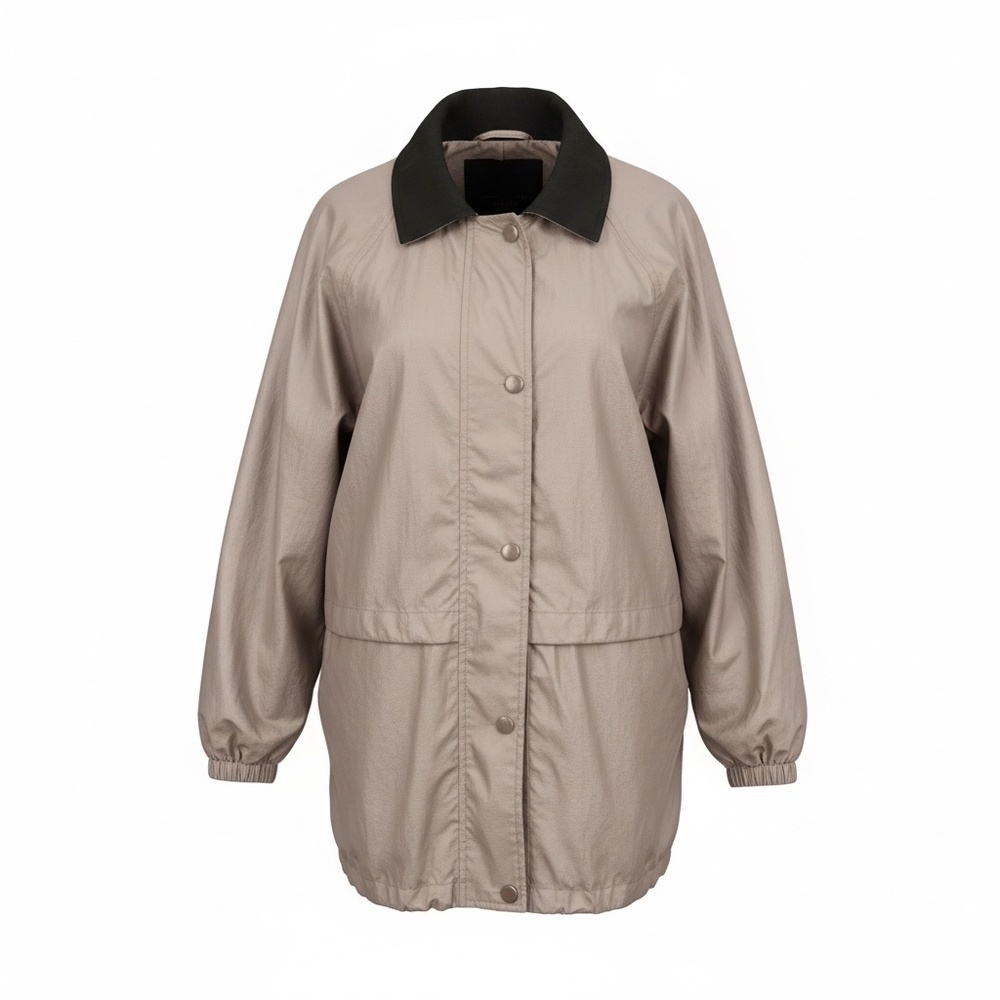 VINTAGE Braetan Tan Women's Windbreaker Jacket Size Large‎